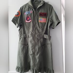 Top Gun costume dress